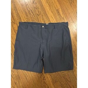 ADIDAS Stretch Performance Navy Flat Front Golf Shorts 42